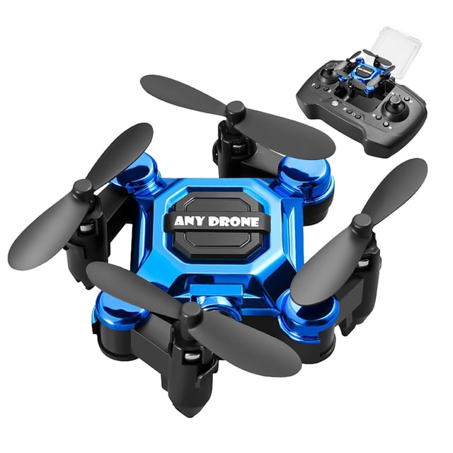 kjfeif 4K Small with Camera Small 4K High Definition Aerial Photography Remote Control Fixed Height Propeller Guard 360° Roll Flight One Button Take off, Christmas Stocking Stuffers Gift for Kids