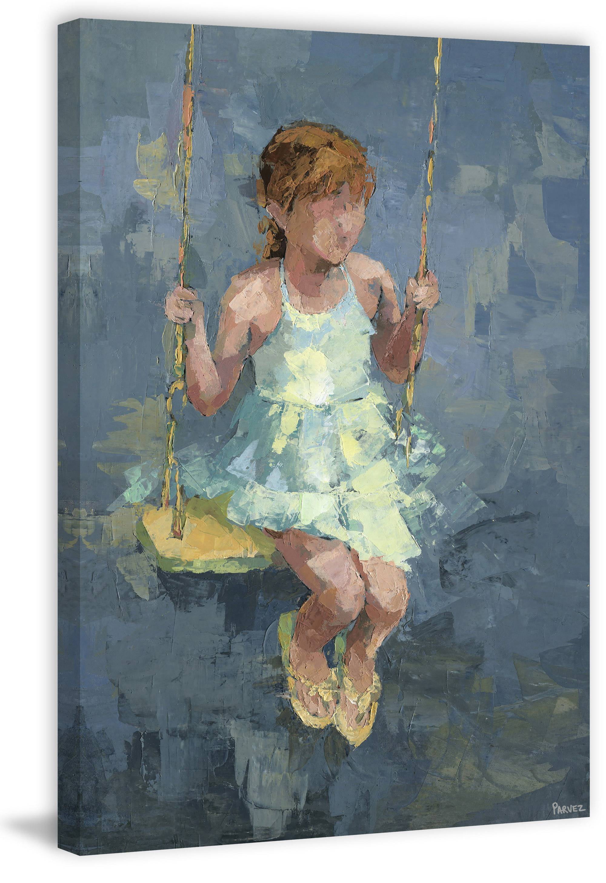Parvez Taj Lovely Swing Canvas Wall Art