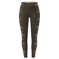 thumbnail image 3 of MKLEKYY Leggings de yoga para mujer, con estampado navideño y gafas de lazo, para ejercicio físico, pantalones de yoga, 3 of 3