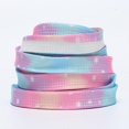 thumbnail image 1 of 5pcs Tie-dye Colorful Flat Laces, 1 of 2