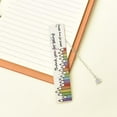 thumbnail image 4 of Teacher Appreciation Gifts for Women Men Thank You Teacher Bookmark from Students Teacher Assistant Educator Mentor Supervisor Principal Gifts for Christmas Graduation Retired Teacher Gift Male, 4 of 6