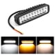thumbnail image 1 of de luces LED 1PCS 18W Amarillo y blanco de dos colores LED Pods Offroad Led Work Light Luz de conducción Luz antiniebla Luz de barco Impermeable para SUV 4WD Coche Camión Carrito de golf 12V 24V,, 1 of 5
