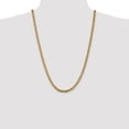 thumbnail image 2 of Real 14kt Yellow Gold 5mm Solid Miami Cuban Chain; 26 inch; Lobster Clasp; for Adults and Teens; for Women and Men, 2 of 5