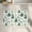 Green Tree, variant on Christmas Bath Mat with Pine Cones Aesthetic Winter Decor Rug Holiday Bathroom Refresh New Home Gift