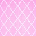 thumbnail image 1 of Ahgly Company Indoor Square Trellis Pink Modern Area Rugs, 3' Square, 1 of 4