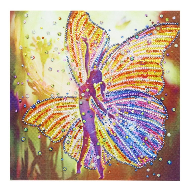 DIY 5D Butterfly Diamond Painting Full Drill Crystal Painting