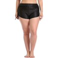 thumbnail image 4 of Plus Size Swim Shorts for Women Drawstring Board Shorts Swimsuits Bottoms, 4 of 7