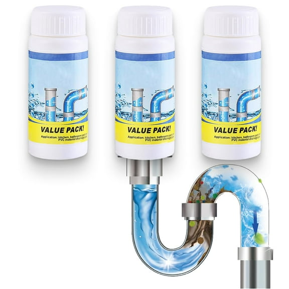 2026 Upgrade Powerful Sink Drain Cleaner, Sink and Drain Cleaner, Multi-functional Drains Cleaners Fast Foaming for Kitchen Quick Cleaning Tool, Fast Acting Clog Remover for Home Users