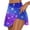 Blue, variant on Women's Tennis Skirts Built-in Shorts High Waist Athletic Golf Skirts Workout Skorts for Sports Running Gym Training