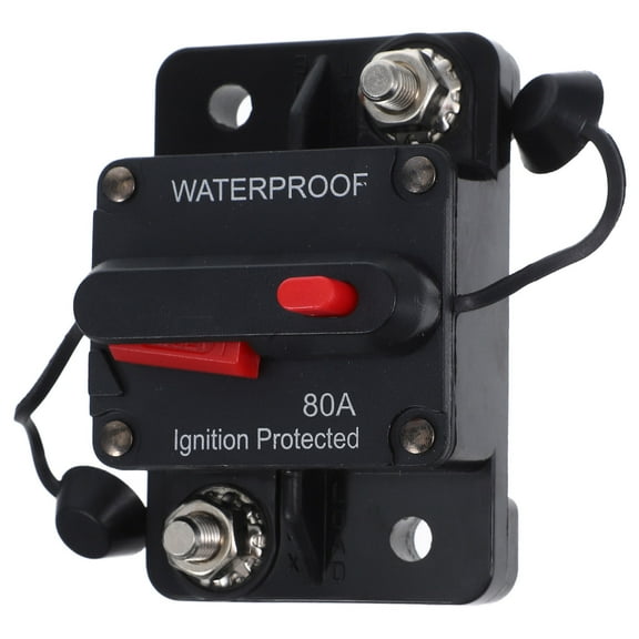 BESTOYARD 12v Resettable Circuit Breaker Fuse for Auto Truck RV with Easy Installation and Manual Reset Housing