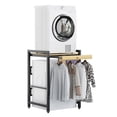 thumbnail image 3 of Aqzb Over The Washer Storage Shelf, Washing Machine Storage Utility Rack with Countertop, Height Adjustable Washing Machine Storage Stand _Clearance Washer Storage Rack, 3 of 8