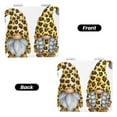 thumbnail image 2 of Kdxio Leopard Gnomes Pocket Mirror, 1X/2X Travel Makeup Mirror 2-Sided Folding Small Mirror Portable Double-Sided Magnifying Cosmetic Mirror for Gift-Square, 2 of 9