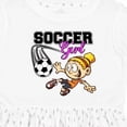 thumbnail image 4 of Inktastic Soccer Girl Girls Toddler Dress, 4 of 5