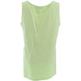 thumbnail image 3 of Joan Rivers Wardrobe Builders Long Stretch Cotton Tank,Honeydew, L, 3 of 5