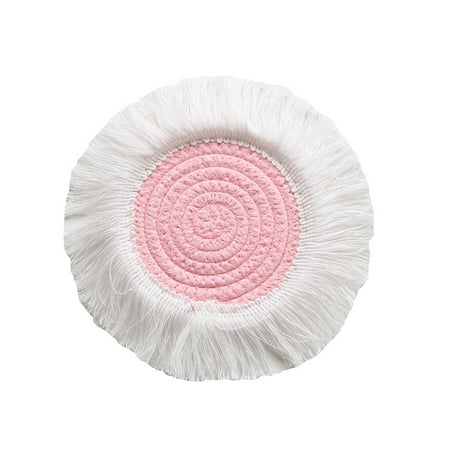 

Jpgif 14cm Cotton Insulation Mat Meal Mat Woven Anti Scalding Table Mat Bowl Mat Nordic Simple Pot Mat Cotton Insulation Mat