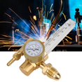 thumbnail image 4 of Greensen All Brass Argon Pressure Reducer Gas Flowmeter G5/8 Male Thread CGA580 Connector,Gas Flowmeter Regulator, 4 of 8