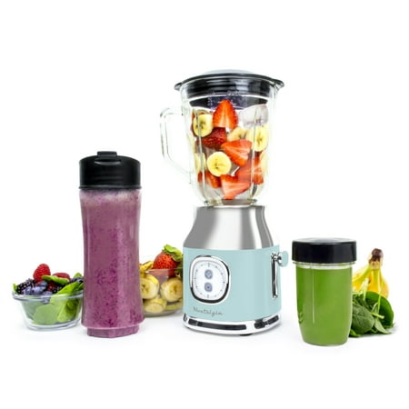 

Nostalgia CLRB3PCAQ Classic Retro Blender Aqua