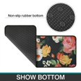 thumbnail image 6 of Pioneer Flower Floral Print Pattern Kitchen Rugs Sets Of 2,Anti Fatigue Kitchen Mat Rugs Non Slip Washable,Decorative Kitchen Floor Mats for Kitchen,Sink,Laundry,17"X30"+17"X47", 6 of 7