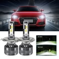 thumbnail image 6 of Furvclv K10 LED Headlight Bulbs 12000LM 300% Brighter 6500K 120W Replacement Headlamp Bulbs with Fan Plug-And-Play Pack Of 2, 6 of 9