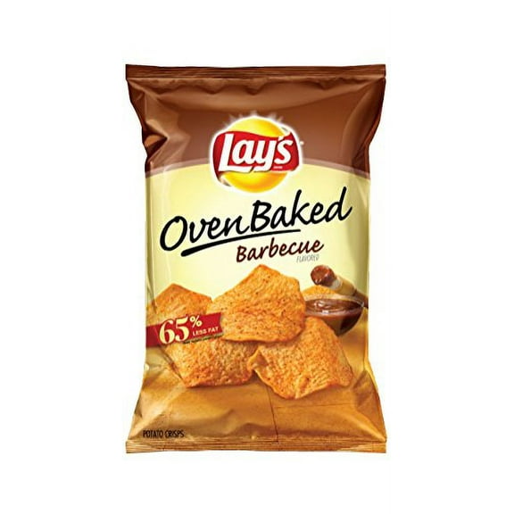 Lay's Bbq Baked Potato Chips, 1.13 oz - Case of 64