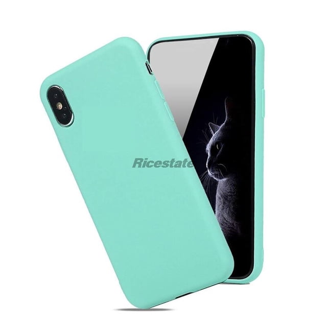 Funda de silicona suave de lujo para iPhone, funda protectora de Gel para teléfono iPhone X, Xr, Xs, 12 mini, 11 Pro Max, 6, 7, 8 Plus, SE 2020 Fivean unisex