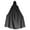 Black, variant on Levmjia Unisex Gradient Color Full Length Hooded Cloak Soft Flowy Cape For Adults Trendy Multiple Color Halloween Parties Events Dress Up Outerwear Holiday