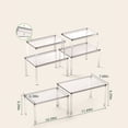 thumbnail image 4 of zhangmingg Versatile Expandable Kitchen Cabinet Organizer Shelf Rack for Enhanced Storage and Pantry Organization, 4 of 7