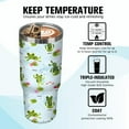 thumbnail image 4 of 30 oz Frog Tumbler with Handle Gifts for Frog Lover 30oz Stainless Steel Travel Cup Mug Water Bottle, 4 of 6