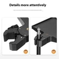 thumbnail image 3 of Huhudde Ergonomic ABS Phone Holder Stand Tripod with Detachable Tray and Height Adjustment for Content Creation Studio Streaming, 3 of 9