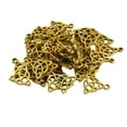 thumbnail image 2 of 2x Hot 50 Pieces Triangle Knot DIY Making Jewelry Charm Pendant Accessories for Women Men Necklace Earrings Bracelet perfecl Fabricación de joyas de bricolaje, 2 of 8
