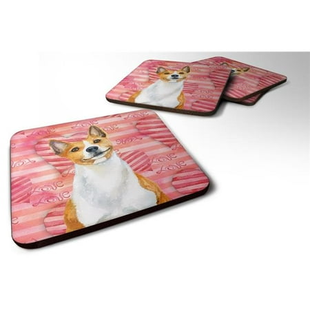 

Basenji Love Foam Coaster - Set of 4