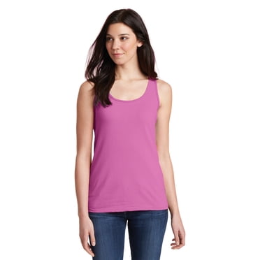 Gildan Women's Softstyle Junior Fit Tank Top. 64200L