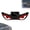 D, variant on Solar Demon Eye LED Car Wireless Window Light, Type-C Rechargeable Solar Warning Light, Motion Activated LED for SUV, Truck, Van，RV