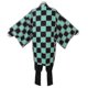 thumbnail image 2 of Demon Slayer Kimetsu No Yaiba Tanjirou Kamado Cosplay Costume Kimono Halloween Anime Uniform Set For Adult Kids V, 2 of 5