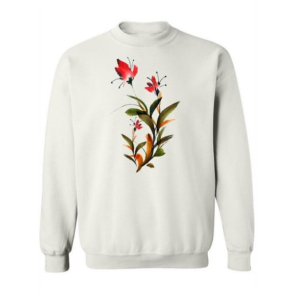 Flowers Bouquet. Sweatshirt Women -Image by Shutterstock, Female 3X-Large
