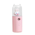thumbnail image 4 of Facial Mister,Facial Mist Sprayer 30ml USB Rechargeable Cute Moisturizing Mini Face Humidifier with Colorful Light Sprayers Handy Facial Hydration Skin Moisturize  Sprayer, 4 of 8