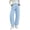 A45 Blue, variant on Women's Striped Pants High Waisted Straight Leg Casual Trousers Vertical Stripe Wide Leg Pants with Pockets Button Front Comfort Vintage Style for Office Work or Daily Wear