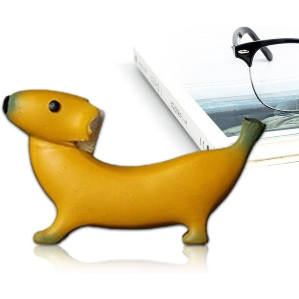 Hongchun Banana Dog Garden Gnomes,Banana Dog Statue Funny Garden Art