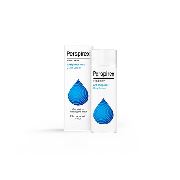 Perspirex Locion Antitranspirante Corporal | Control de Sudoración en Manos y Pies | 120 hrs o 5 Días de Protección | Aplicar 2 Veces Por Semana | Hombre y Mujer | 100