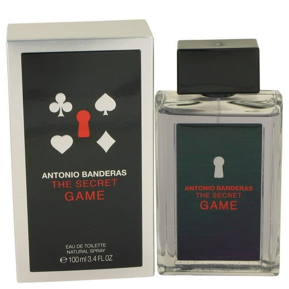Antonio Banderas The Secret Game Eau De Toilette Spray for Men 3.4 oz