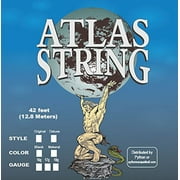 Python Atlas Deluxe Racquetball String (Black,17g) (42 ft.)