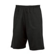 thumbnail image 1 of B&C - Pantalones de deporte tejido forro polar Estilo casual Ligeros Hombre Caballero (240 GSM) - Gym/Running (Negro), 1 of 1