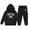 Black-C, variant on ChaoLingNeng Fall Outfits for Boys Size 7 Long Sleeve Hoodies Hoody Sweatshirt Drawstring Pants Cartoon Print Warm Fashionable Kids Fall Winter 2pcs Set&outfits,4-5 Years