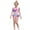 Light Purple11, variant on RUTAYY Girls Swimwear Long Sleeve Rash Guard Swimsuit With Flounce Hem For Beach Summer Swimming Sun 2-12 Years Pool Resort Beachwear, 2-3 Years