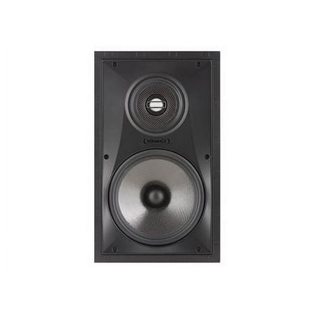 Sonance - VP88 RECTANGLE - Visual Performance 8" 3-Way In-Wall Speakers (Pair) - Paintable White