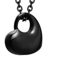 thumbnail image 1 of Baohd Collier Pendentif en Tube d'Acier Inoxydable Étui Creux Capsule pour Bijoux Cendres, 1 of 9