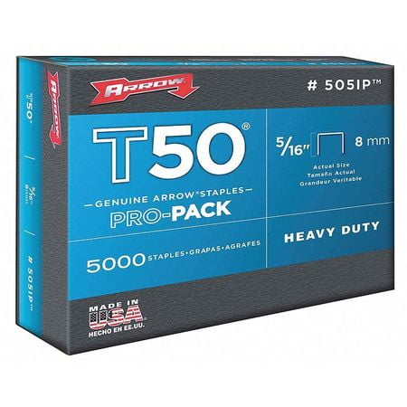 

Staples T50 3/8x5/16 In L PK5000