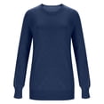 thumbnail image 6 of Yteetum Women's Oversized Cozy Sweaters Long Sleeve Knit V Neck Fall Sweaters Tops Womens Casual Solid Soft Loose Fits Lightweight Long Sleeve Plus Size Sweater Blouse Fall Winter Clothes, 6 of 9