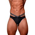 thumbnail image 2 of Sngxgn Men's Underwear Boxer Briefs with Built-in Comfortable Cool Underwear for Men(Black,XL), 2 of 4