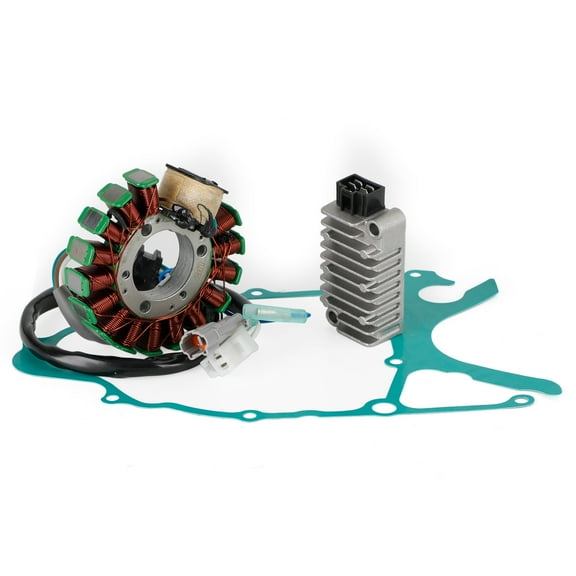 Magneto Stator   Voltage Rectifier   Gasket For Yamaha TW125 TW200 TW225 99-22